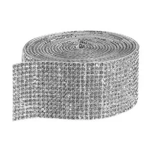 Cinta de diamantes de imitación de cristal autoadhesivo de_1