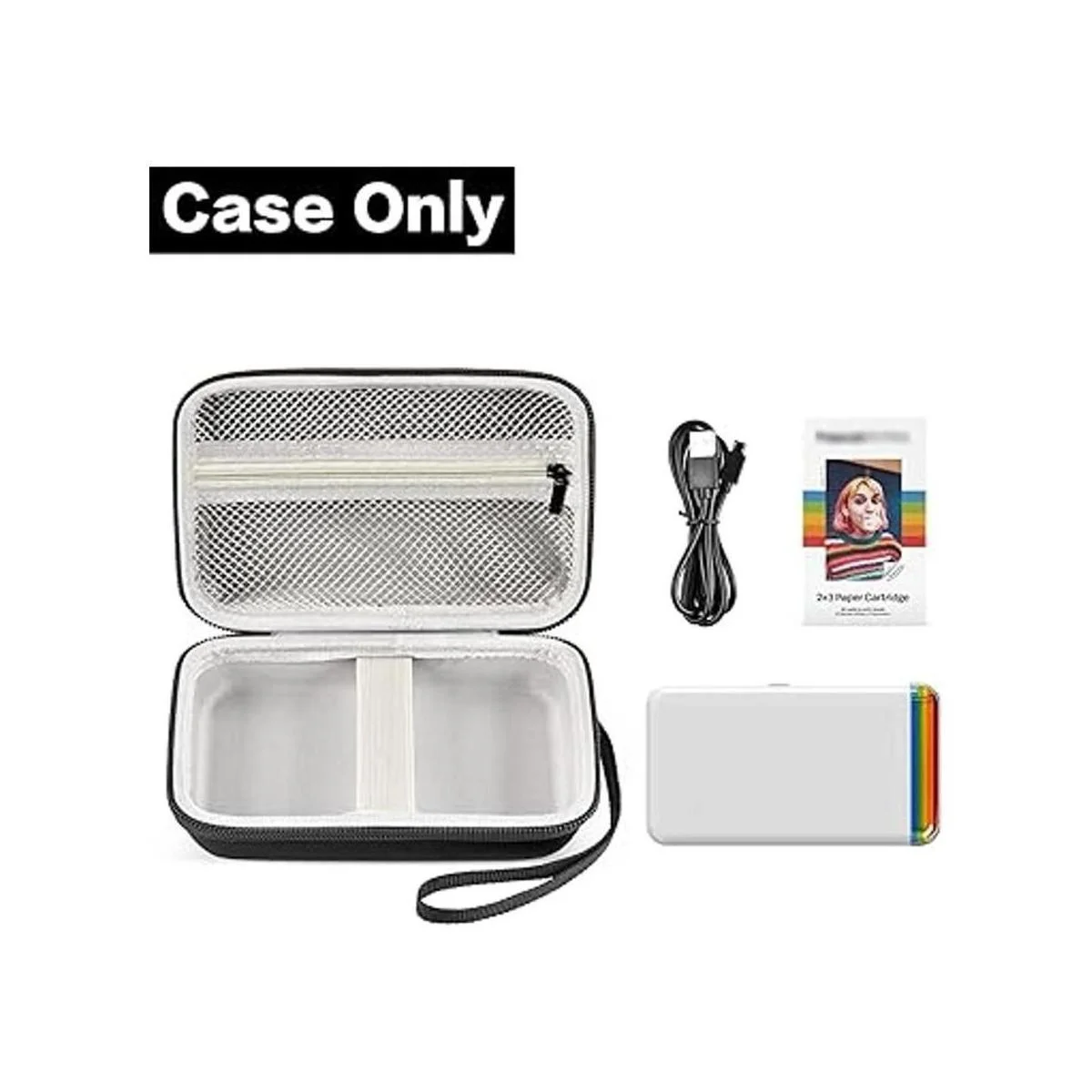 Funda compatible con Polaroid HiPrint 9046 con impresora_4