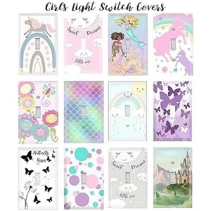 Placa de cubierta de interruptor de luz para niñas_6