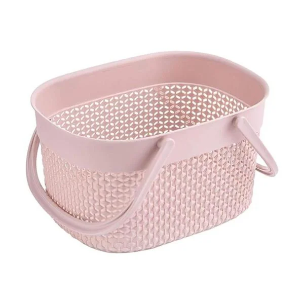 rejomiik Cesta de ducha portátil organizador de plástico_6