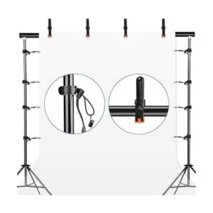 Lidlife 16 clips incluyen 8 clips de resorte resistentes_6