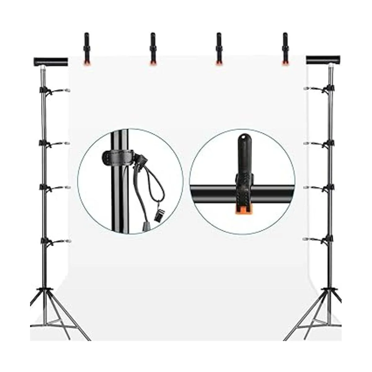 Lidlife 16 clips incluyen 8 clips de resorte resistentes_6
