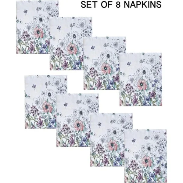 Newbridge Shabby Chic Garden Breeze Servilletas de tela_3