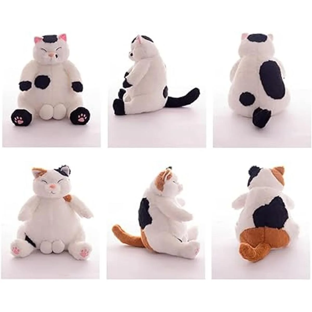 OOPSHANA Almohadas de animales de peluche para gatos_4