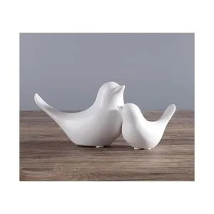 Fannuoncc Estatuas de pájaros pequeños para decoración del_4