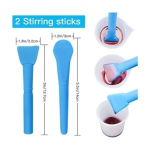 32 piezas de resina suministros 7 unidades de tazas de_4