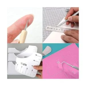 Paquete de 32 herramientas de deshierbe de vinilo con kit_6