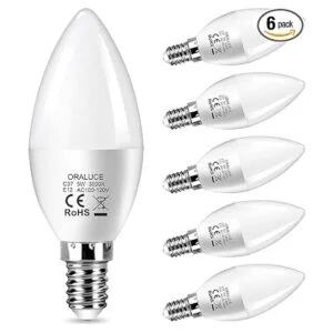 ORALUCE Bombillas LED para candelabro E12 equivalente a_1