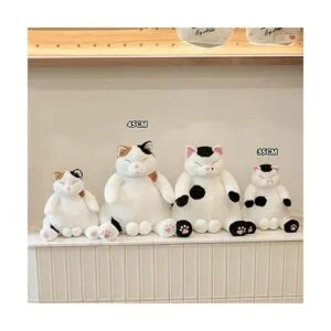 OOPSHANA Almohadas de animales de peluche para gatos_6