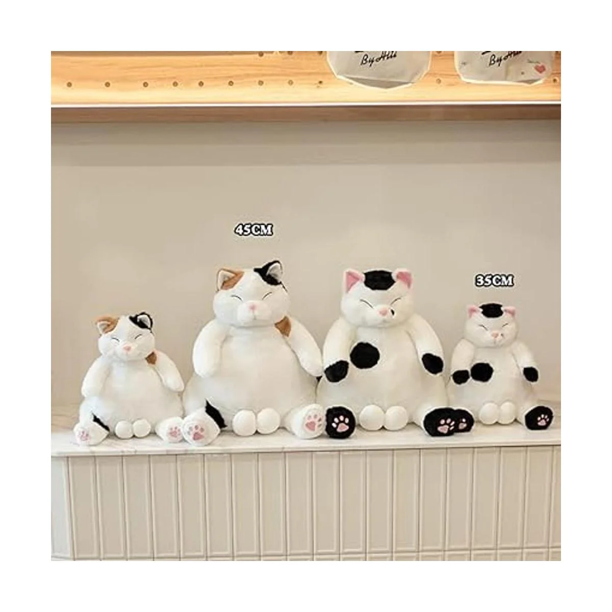 OOPSHANA Almohadas de animales de peluche para gatos_6