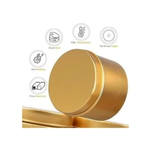 DINGPAI Lata de velas 18 unidades recipientes de vela de_4