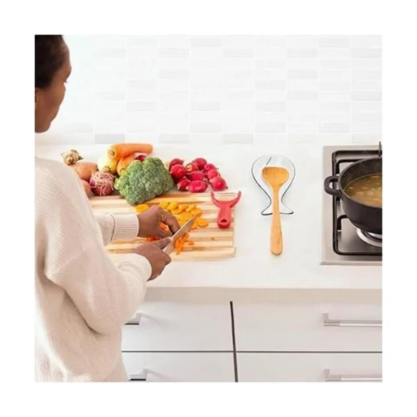 LotFancy Soporte para cuchara soporte de cuchara de_6