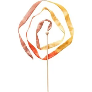 Sarahs Silks Boho Rainbow Streamer Varita de cinta de 8_1