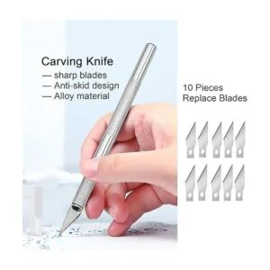 Paquete de 32 herramientas de deshierbe de vinilo con kit_3