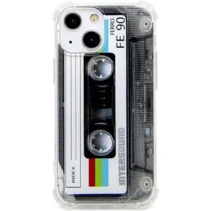 FAteamll Funda para iPhone 13 Mini acabado mate cubierta_1