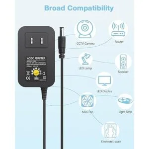 Aclorol Adaptador de alimentación universal de 30 W 12 V_2