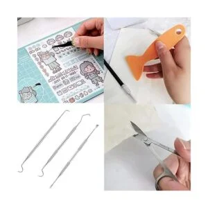 Paquete de 32 herramientas de deshierbe de vinilo con kit_7