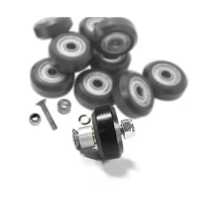 Afunta 10 ruedas de plástico grandes con rodamientos_4