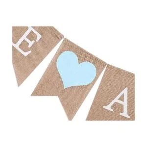 Banner de gemelos para 1er cumpleaños We Are One Banner_7