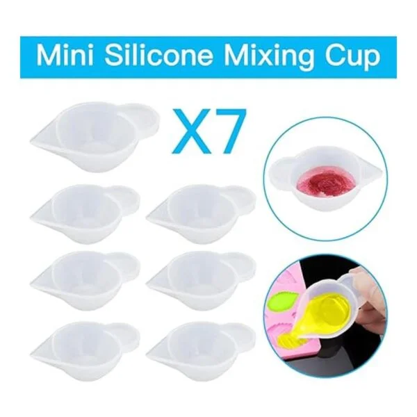 32 piezas de resina suministros 7 unidades de tazas de_3