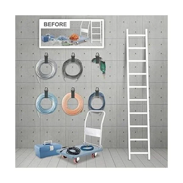 Organizador de cable de extensión paquete de 8 soporte_3