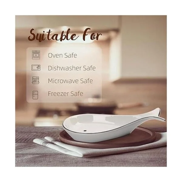 LotFancy Soporte para cuchara soporte de cuchara de_5