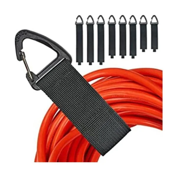 Organizador de cable de extensión paquete de 8 soporte_1