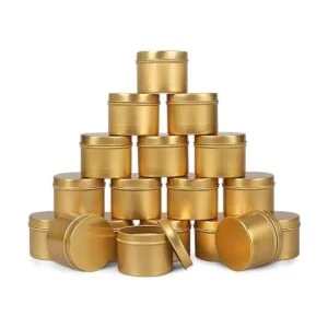 DINGPAI Lata de velas 18 unidades recipientes de vela de_1