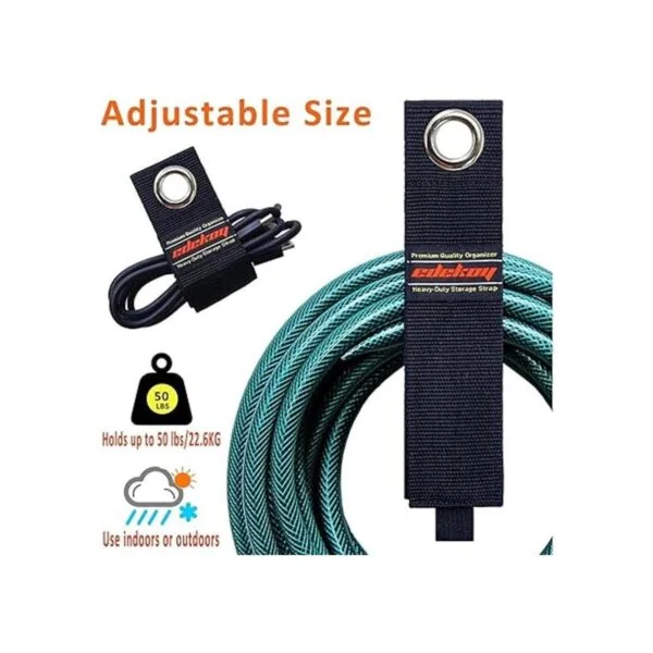 Correa organizadora para cables de extensión paquete de_4