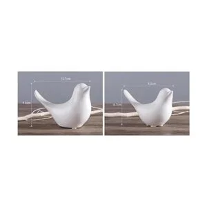 Fannuoncc Estatuas de pájaros pequeños para decoración del_3