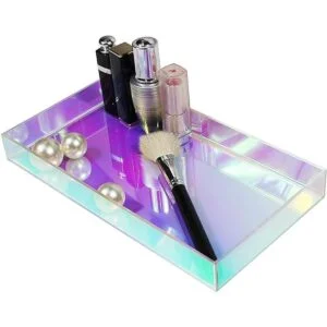 Bandeja de perfume iridiscente bandeja de acrílico Aurora_1