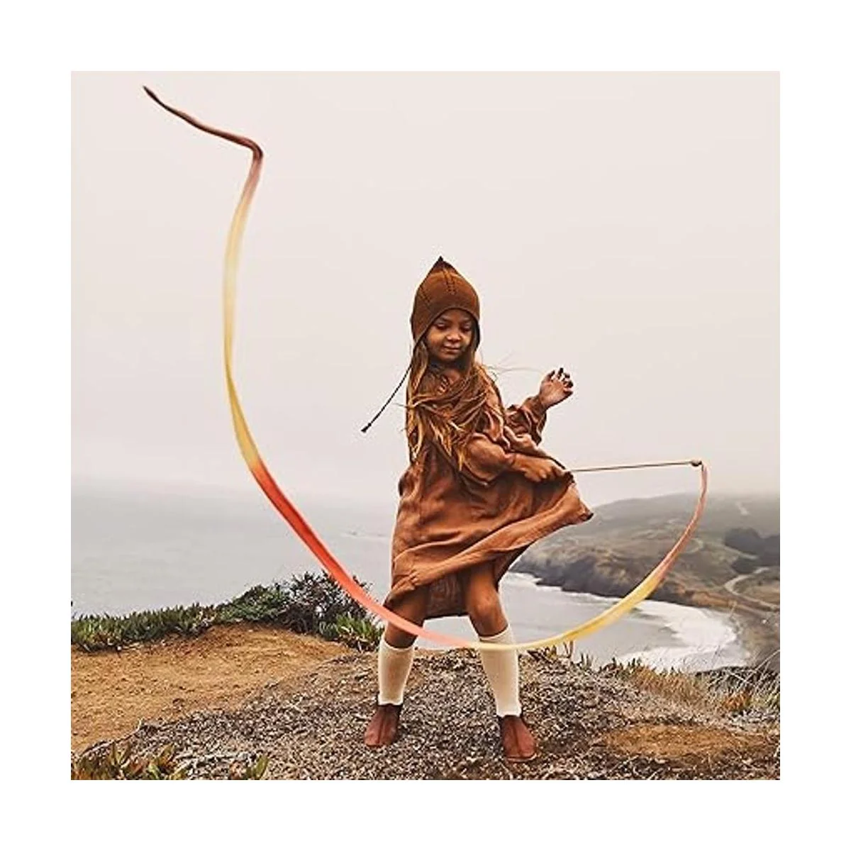 Sarahs Silks Boho Rainbow Streamer Varita de cinta de 8_2