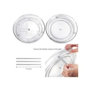 Lazy Susan Contenedor de almacenamiento de alimentos para_3