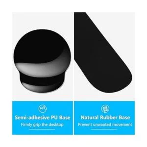 Dapesuom Reposamuñecas para teclado y mouse con soporte_5