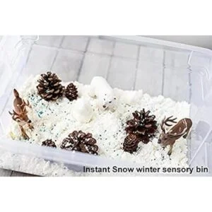 Polvo de nieve instantáneo es reutilizable a los niños les_4