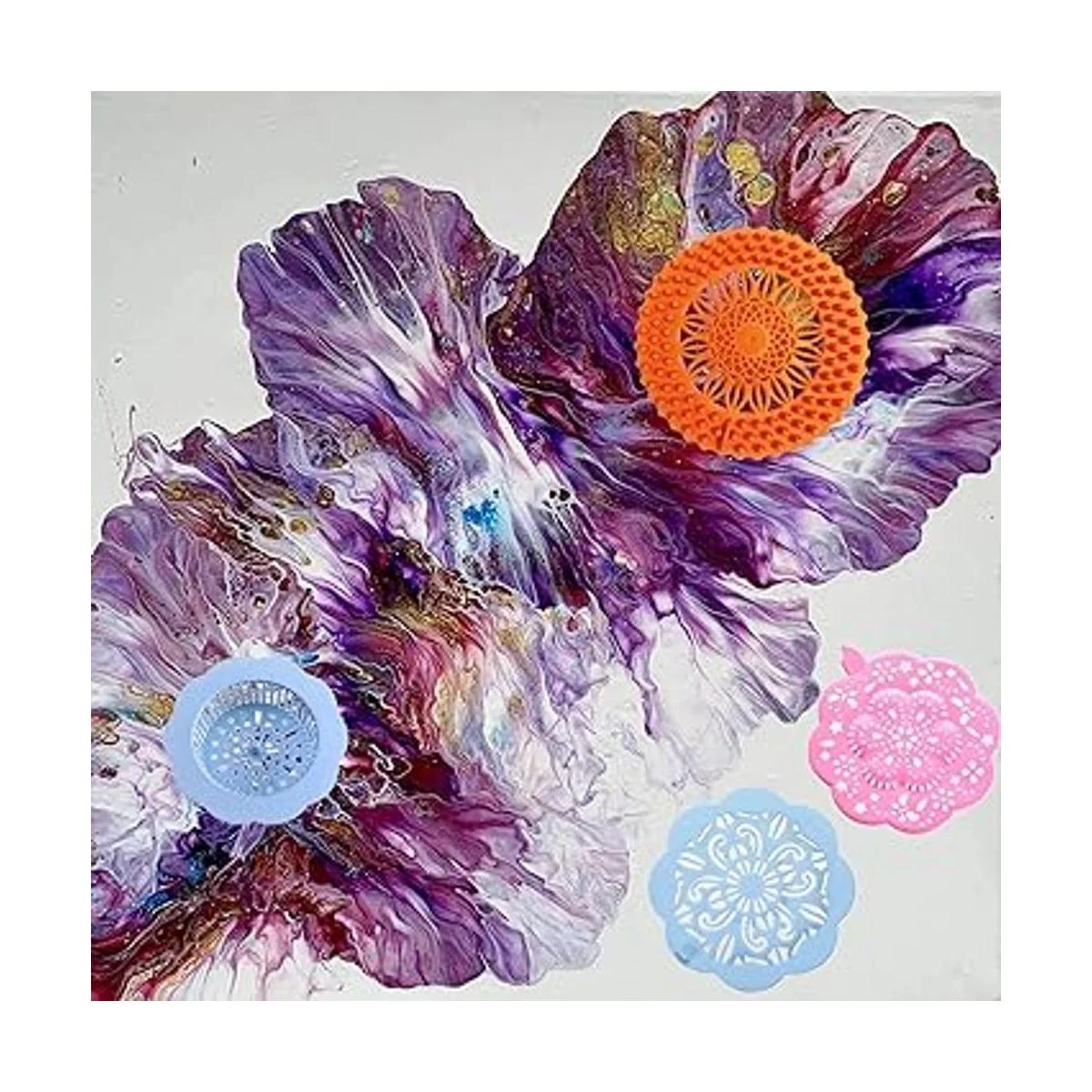 Coladores acrílicos para verter pintura acrílica 12_6