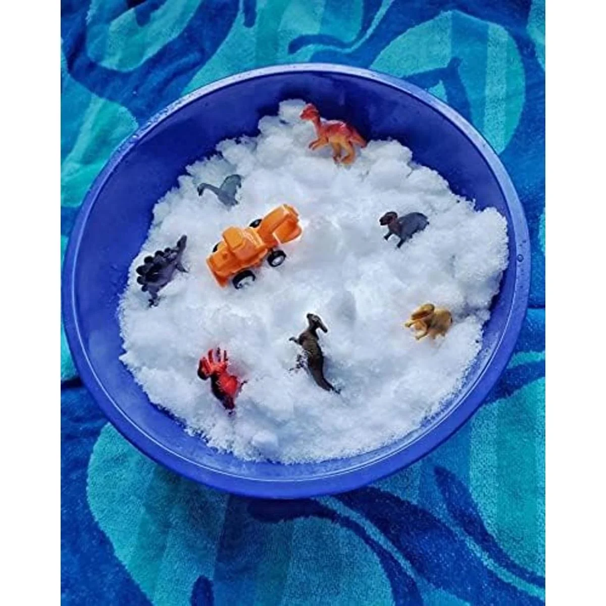 Polvo de nieve instantáneo es reutilizable a los niños les_3