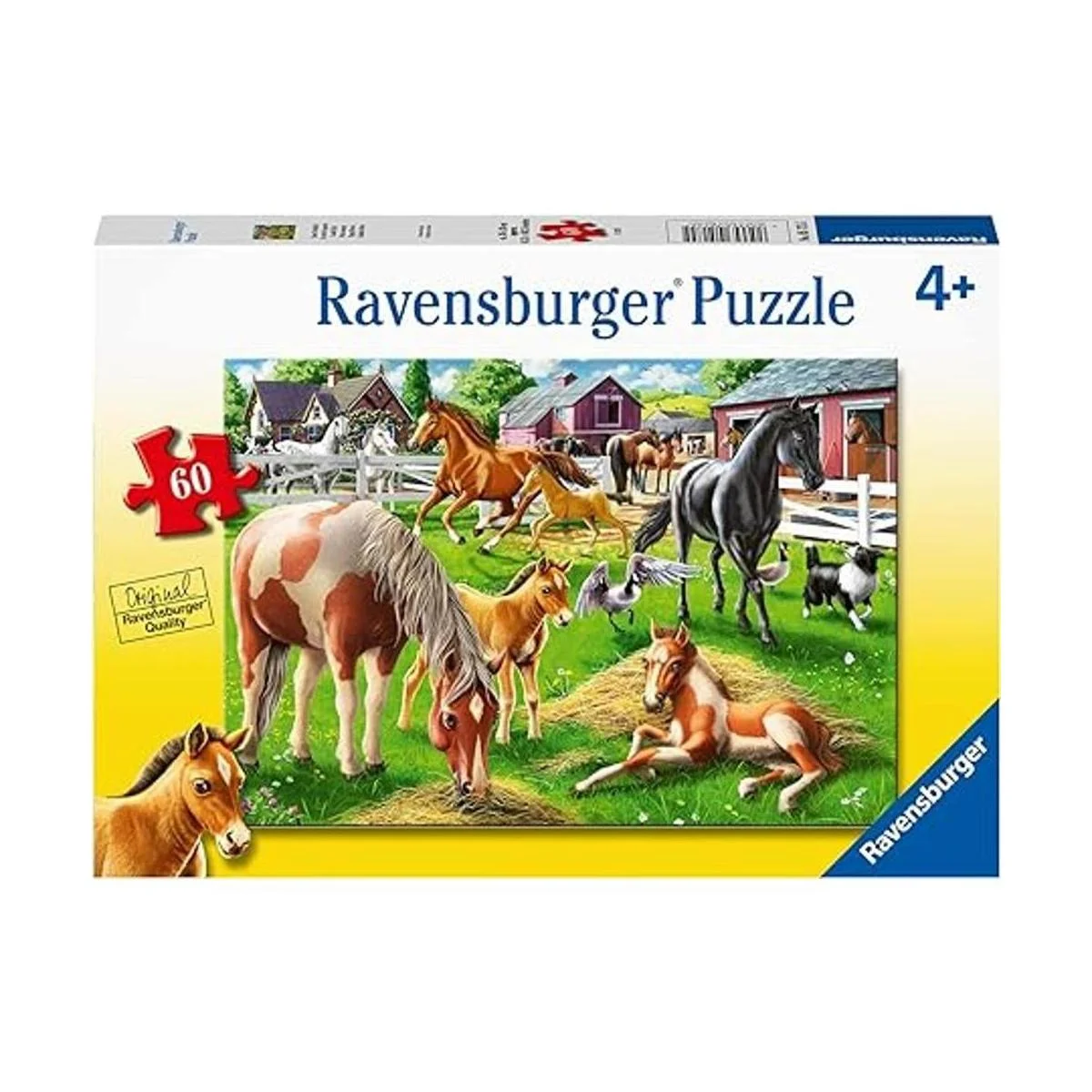 Ravensburger Happy Horses 60 PiezasPuzzles para niños_2