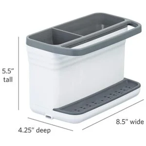 Glad Organizador de fregadero de cocina con 2_4