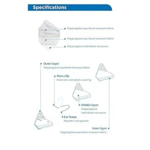 BYD CARE Respirador KN95 50 unidades. Mascarilla de_6