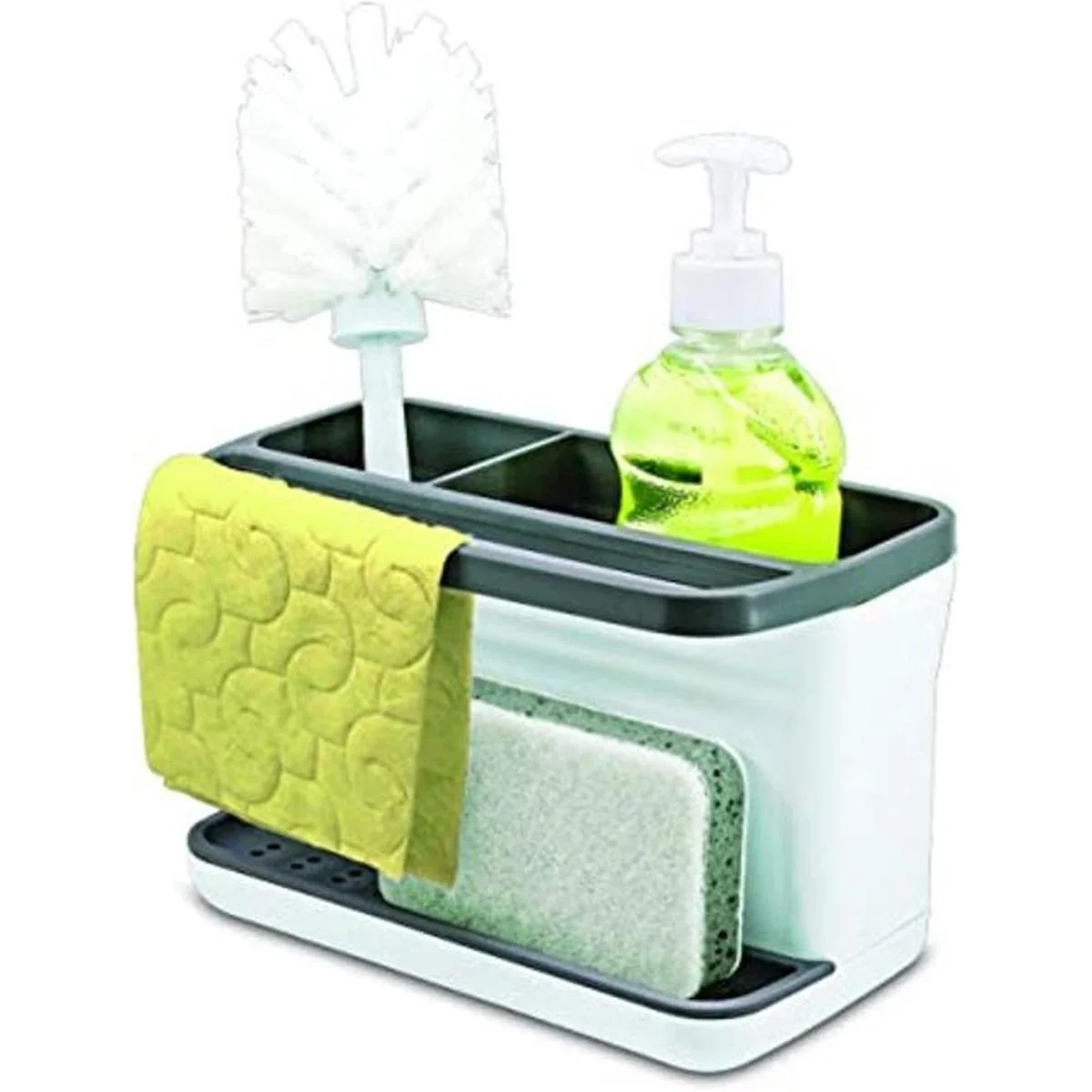 Glad Organizador de fregadero de cocina con 2_1