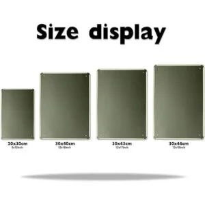 Horse Knowledge Cartel de lata de metal beneficios de_2