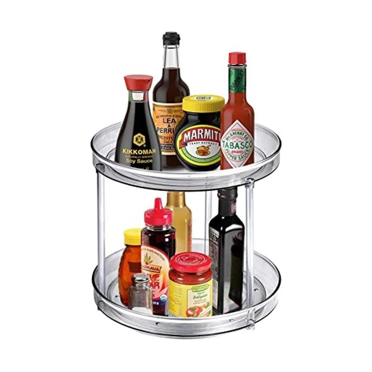 Lazy Susan Contenedor de almacenamiento de alimentos para_1