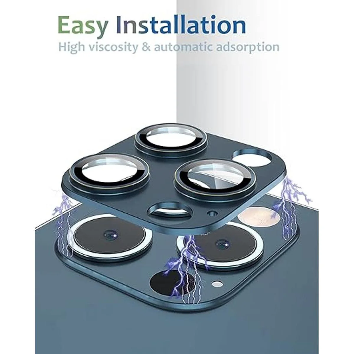 Tamoria Protector de lente de cámara para iPhone 12 Pro_4