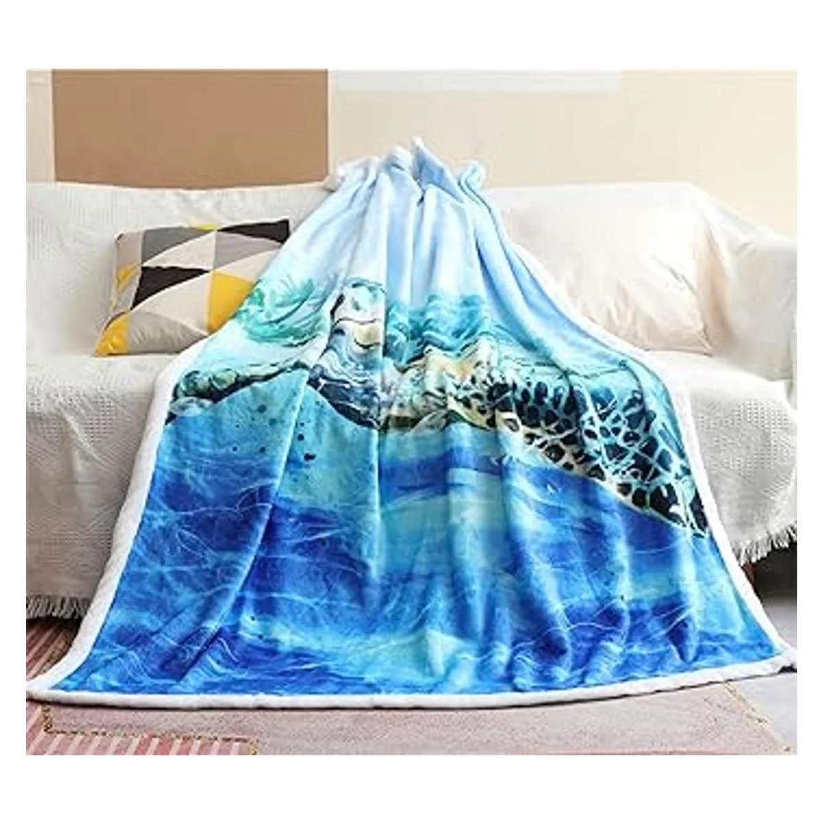 Sviuse Manta de tortugas marinas 3D para niños manta de_3