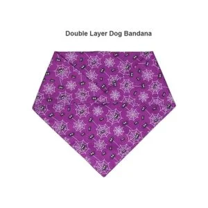 ADOGGYGO Paquete de 2 bandanas de Halloween para perros_5
