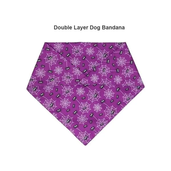 ADOGGYGO Paquete de 2 bandanas de Halloween para perros_5