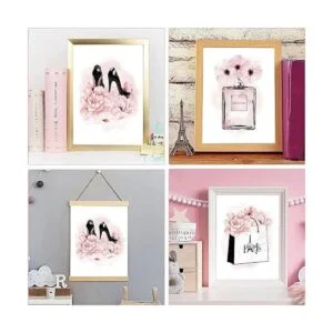 Arte de pared afroamericano de niña negra lienzo de_4