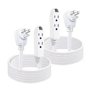 Kasonic Paquete de 2 cables de extensión de 6 pies y 3_1