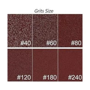 Almohadillas de lijado triangulares papel de lija para_4